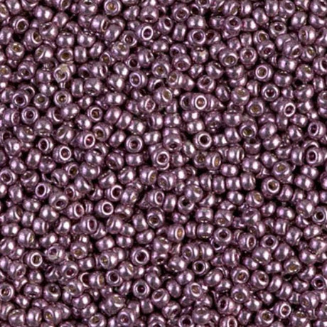 11/0 Duracoat Galvanized Miyuki Seed Bead, Eggplant, 4220