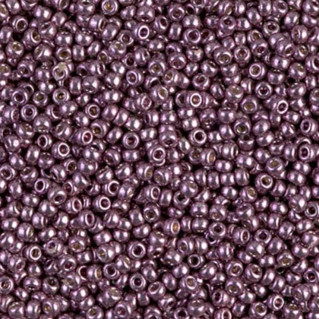 11/0 Duracoat Galvanized Miyuki Seed Bead, Eggplant, 4220