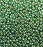 8/0 Duracoat Galvanized Miyuki Seed Bead, Sea Green, 4215