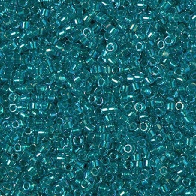 DB2380 11/0 Inside Dyed Teal Miyuki Delica