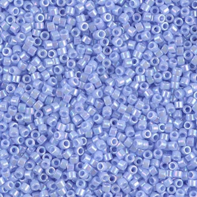 DB1577 11/0 Opaque Agate Blue AB Miyuki Delica