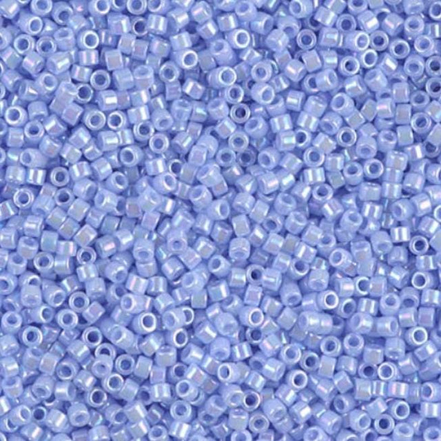 DB1577 11/0 Opaque Agate Blue AB Miyuki Delica