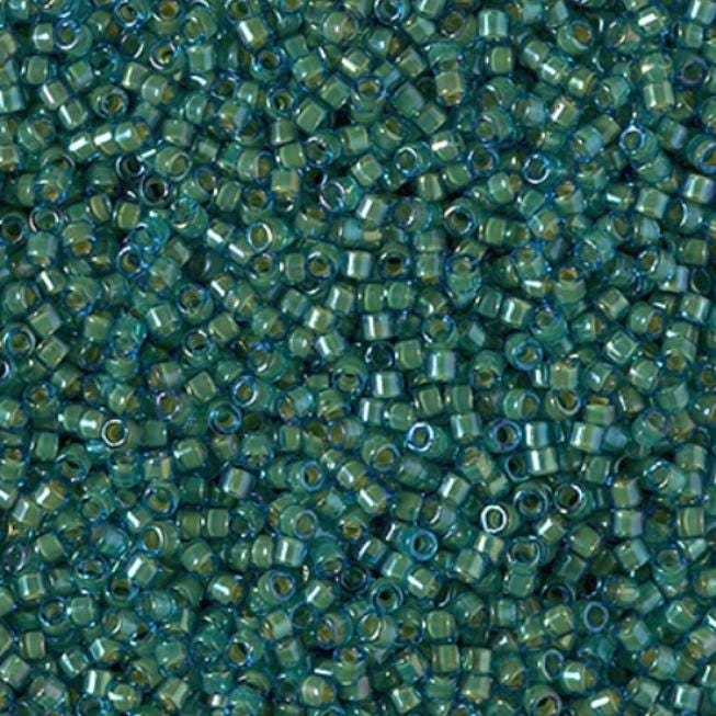 DB2381 11/0 Inside Dyed Spruce Miyuki Delica