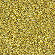 15/0 Duracoat Galvanized Miyuki Seed Bead, Zest, 4205