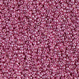 15/0 Duracoat Galvanized Miyuki Seed Bead, Hot Pink, 4210