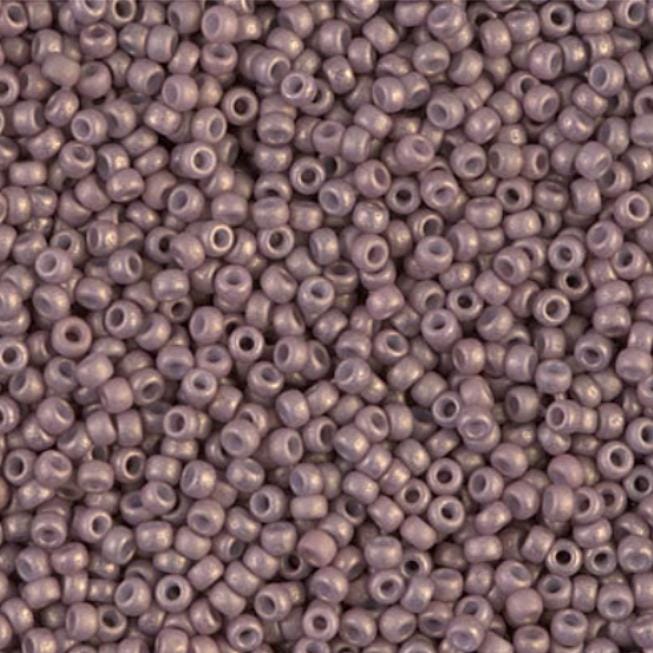 11/0 Matte Opaque Pale Cocoa, Miyuki Glass Seed Bead, 2027