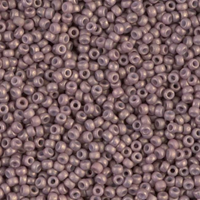 11/0 Matte Opaque Pale Cocoa, Miyuki Glass Seed Bead, 2027