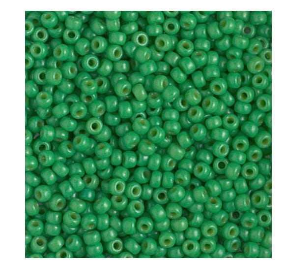 8/0 Duracoat Dyed Opaque Miyuki Seed Bead, Opaque Fiji, 4476
