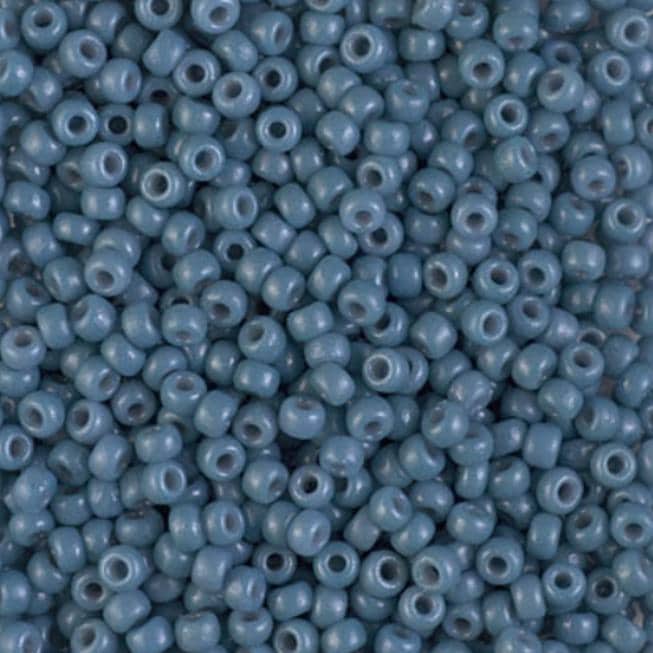 8/0 Duracoat Dyed Miyuki Seed Bead Opaque Bayberry, 4482