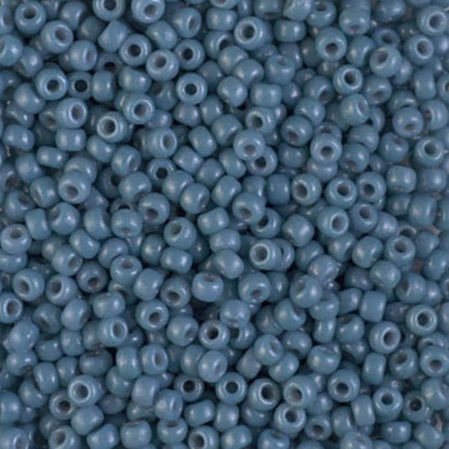 8/0 Duracoat Dyed Miyuki Seed Bead Opaque Bayberry, 4482