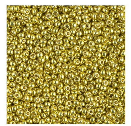 11/0 Duracoat Galvanized Miyuki Glass Seed Bead, Zest, 4205