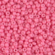 8/0 Duracoat Dyed Miyuki Seed Bead, Opaque Carnation, 4467