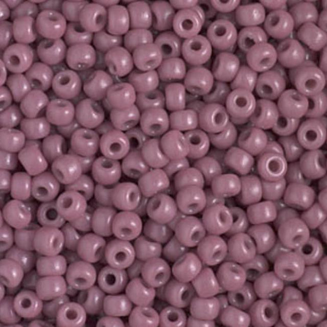8/0 Duracoat Dyed Miyuki Seed Bead, Opaque Hydrangea, 4487