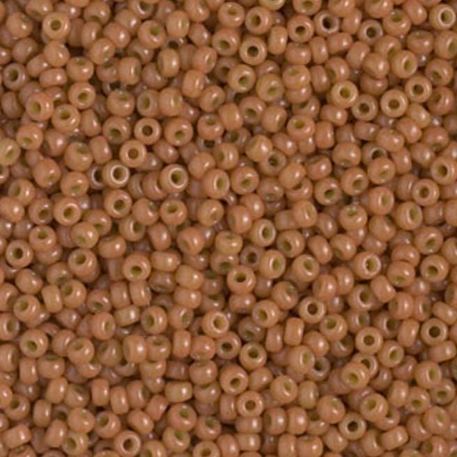 11/0 Duracoat Dyed Miyuki Seed Bead, Opaque Cedar, 4457