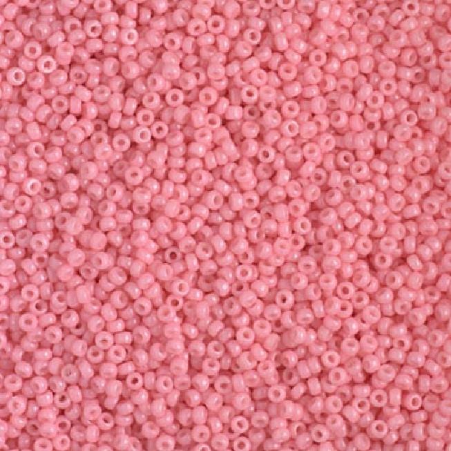 15/0 Duracoat Dyed Miyuki Seed Bead, Opaque Lychee, 4463