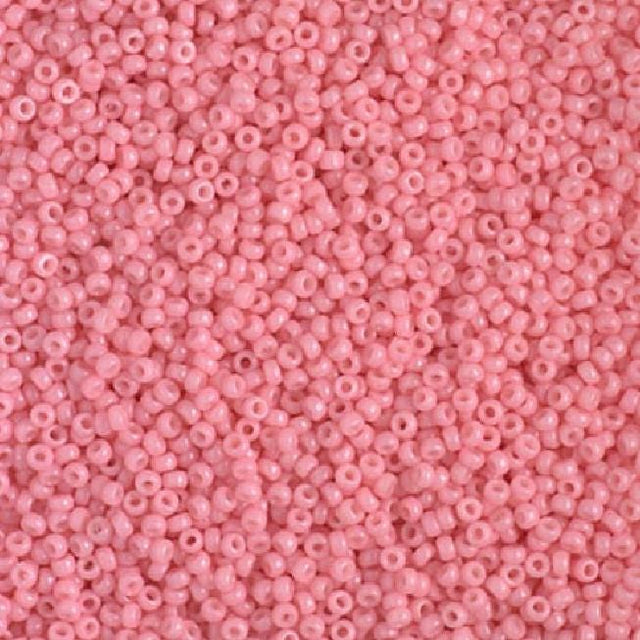 15/0 Duracoat Dyed Miyuki Seed Bead, Opaque Lychee, 4463