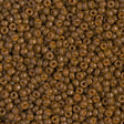 11/0 Duracoat Dyed Miyuki Seed Bead, Opaque Cognac, 4492