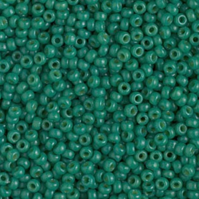11/0 Duracoat Dyed Miyuki Seed Bead, Opaque Spruce, 4477