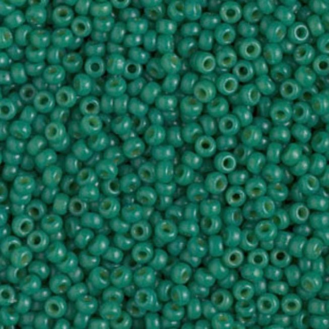 11/0 Duracoat Dyed Miyuki Seed Bead, Opaque Spruce, 4477