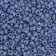 8-4704 Frosted Opaque Glaze Rainbow Soft Blue, Miyuki Seed Bead, 8/0