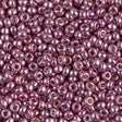 8/0 Duracoat Galvanized Miyuki Glass Seed Bead, Dusty Orchid, 4218