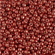 8/0 Duracoat Galvanized Miyuki Glass Seed Bead, Berry, 4208