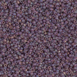 15/0 Matte Dark Smoky Amethyst AB, Miyuki Seed Bead, 15-153FR