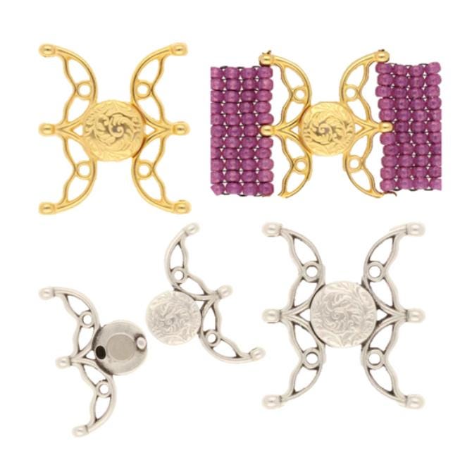 Cymbal Volakas lll Magnetic Clasp, 013484, 1 piece-Choose your color and quantity