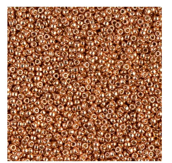 15/0 Duracoat Galvanized Miyuki Seed Bead, Muscat, 4206