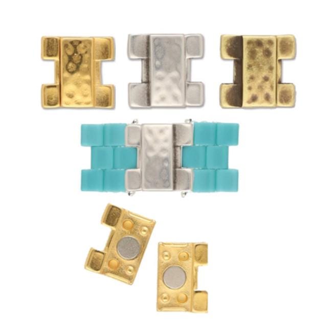 Cymbal Despotiko ll Tila Magnetic Clasp Jewelry Findings