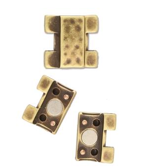 Cymbal Despotiko ll Tila Magnetic Clasp, 014805 Choose a Color and Quantity, 1 piece