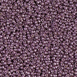 15/0 Duracoat Galvanized Miyuki Seed Bead, Eggplant, 4220