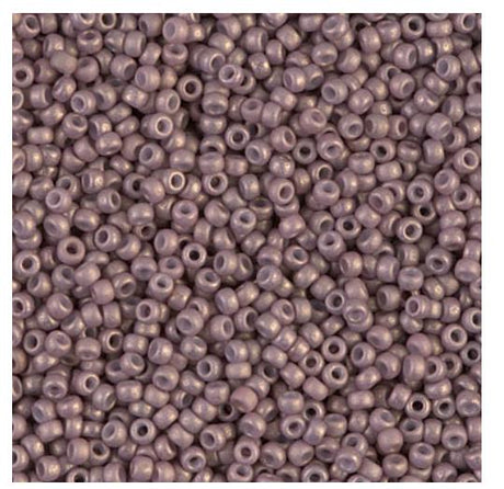 11/0 Matte Opaque Pale Cocoa, Miyuki Glass Seed Bead, 2027