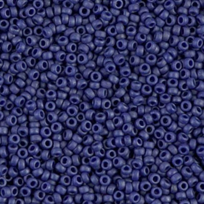 15-2039 Matte Metallic Royal Blue, Miyuki Seed Bead