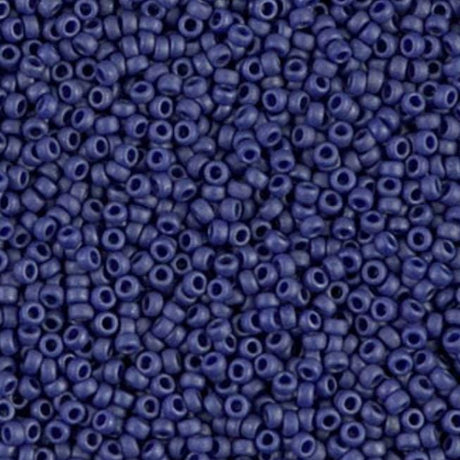 15-2039 Matte Metallic Royal Blue, Miyuki Seed Bead