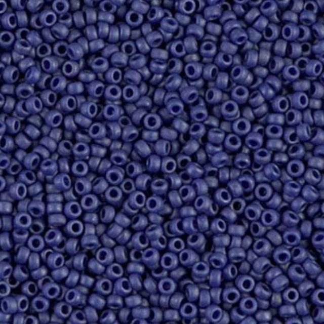 15-2039 Matte Metallic Royal Blue, Miyuki Seed Bead