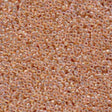 Translucent Peony Miyuki round seed bead in color 2371 size 15.