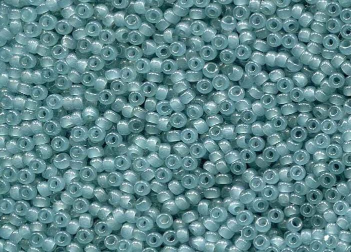 11/0, 8/0, 15/0 Eucalyptus Translucent, Miyuki Glass Seed Bead, 2376 - Choose a size and quantity