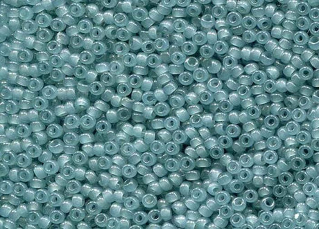 11/0, 8/0, 15/0 Eucalyptus Translucent, Miyuki Glass Seed Bead, 2376 - Choose a size and quantity