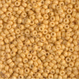 8/0 Duracoat Dyed Miyuki Seed Bead, Opaque Banana, 4452