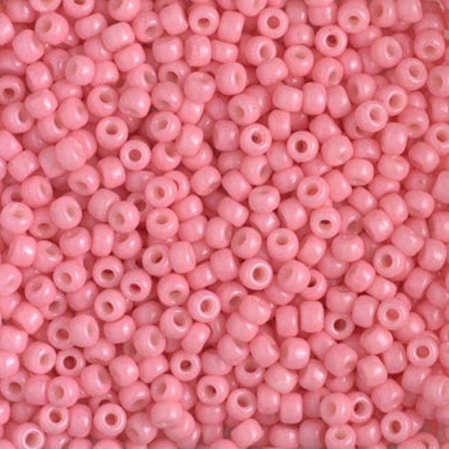 8/0 Duracoat Dyed Miyuki Seed Bead, Opaque Lychee, 4463