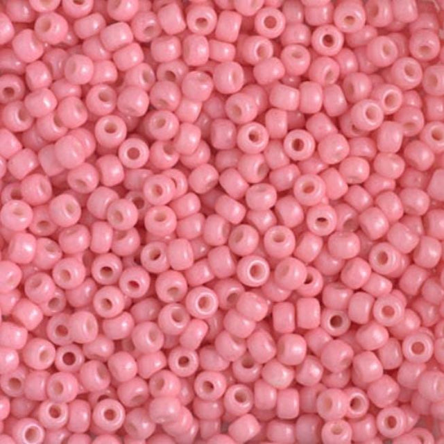 8/0 Duracoat Dyed Miyuki Seed Bead, Opaque Lychee, 4463