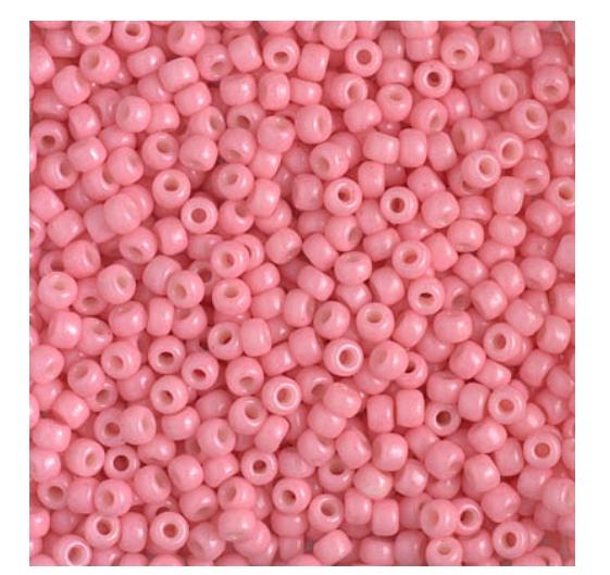 8/0 Duracoat Dyed Miyuki Seed Bead, Opaque Lychee, 4463