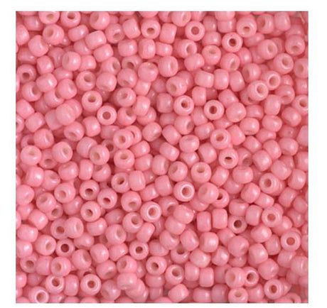 8/0 Duracoat Dyed Miyuki Seed Bead, Opaque Lychee, 4463