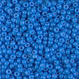 8/0 Duracoat Dyed Miyuki Seed Bead, Opaque Delphinium, 4484