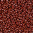 8/0 Duracoat Dyed Miyuki Seed Bead Opaque Maroon, 4470