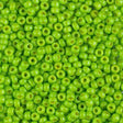 8/0 Duracoat Dyed Miyuki Seed Bead, Opaque Kiwi, 4471