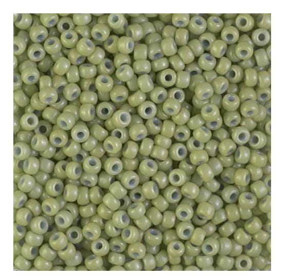 8/0 Duracoat Dyed Miyuki Seed Bead, Opaque Fennel, 4473