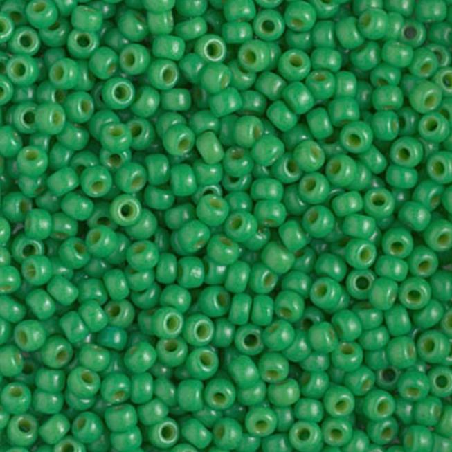 8/0 Duracoat Dyed Opaque Miyuki Seed Bead, Opaque Fiji, 4476