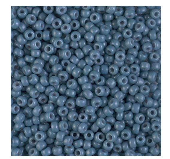 8/0 Duracoat Dyed Miyuki Seed Bead Opaque Bayberry, 4482